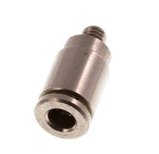 3mm x M 3 Push-in Fitting with Male Threads Brass NBR [2 Pieces]