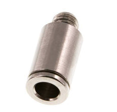 6mm x M 7 Push-in Fitting with Male Threads Brass NBR [5 Pieces]