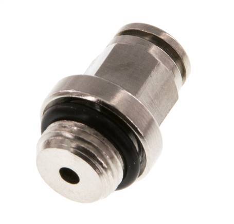 4mm x G1/8'' Push-in Fitting with Male Threads Brass NBR [5 Pieces]