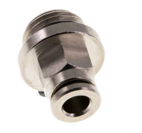 5mm x G1/4'' Push-in Fitting with Male Threads Brass NBR [2 Pieces]