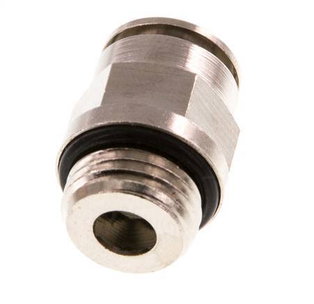 8mm x G1/4'' Push-in Fitting with Male Threads Brass NBR [2 Pieces]