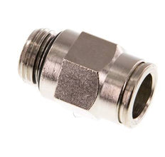 10mm x G1/4'' Push-in Fitting with Male Threads Brass NBR [2 Pieces]