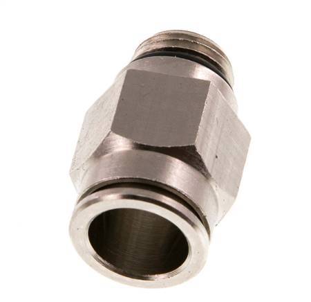 12mm x G1/4'' Push-in Fitting with Male Threads Brass NBR [2 Pieces]