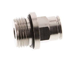 8mm x G3/8'' Push-in Fitting with Male Threads Brass NBR [2 Pieces]