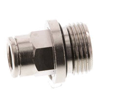 8mm x G3/8'' Push-in Fitting with Male Threads Brass NBR [2 Pieces]