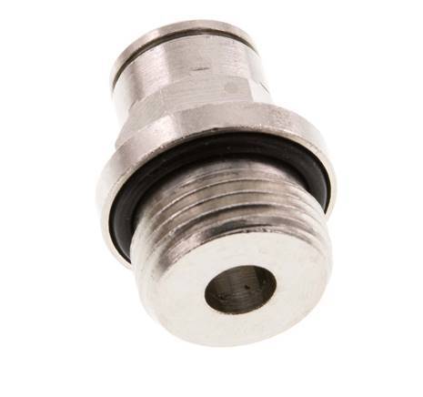 8mm x G3/8'' Push-in Fitting with Male Threads Brass NBR [2 Pieces]