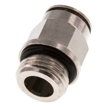 14mm x G1/2'' Push-in Fitting with Male Threads Brass NBR