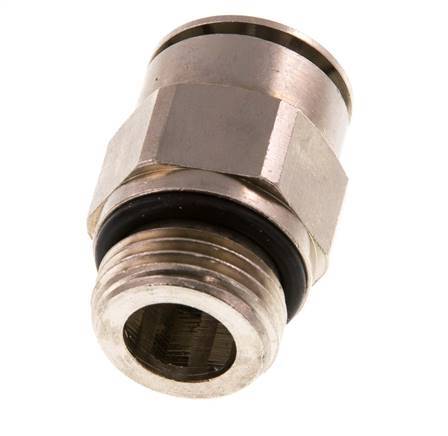 16mm x G1/2'' Push-in Fitting with Male Threads Brass NBR