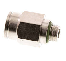 10mm x G1/8'' Push-in Fitting with Male Threads Brass FKM [2 Pieces]