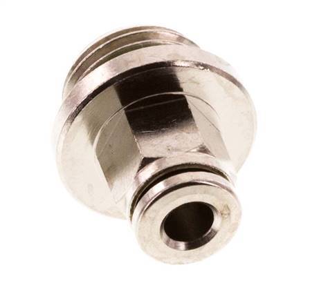 4mm x G1/4'' Push-in Fitting with Male Threads Brass FKM [2 Pieces]