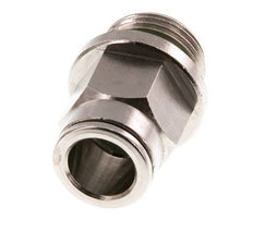 10mm x G3/8'' Push-in Fitting with Male Threads Brass FKM [2 Pieces]