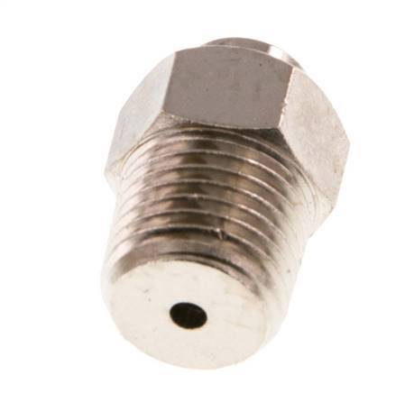 4mm x R1/4'' Push-in Fitting with Male Threads Brass NBR [2 Pieces]