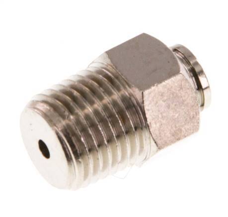 4mm x R1/4'' Push-in Fitting with Male Threads Brass NBR [2 Pieces]