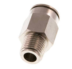 12mm x R1/4'' Push-in Fitting with Male Threads Brass NBR [2 Pieces]