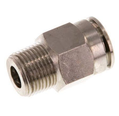 14mm x R3/8'' Push-in Fitting with Male Threads Brass NBR