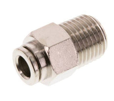 6mm x R1/4'' Push-in Fitting with Male Threads Brass FKM [2 Pieces]