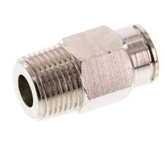 10mm x R3/8'' Push-in Fitting with Male Threads Brass FKM [2 Pieces]