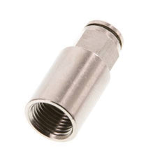 4mm x G1/8'' Push-in Fitting with Female Threads Brass NBR [2 Pieces]