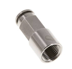 5mm x G1/8'' Push-in Fitting with Female Threads Brass NBR [2 Pieces]