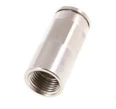 6mm x G1/8'' Push-in Fitting with Female Threads Brass NBR [2 Pieces]