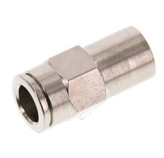 8mm x G1/8'' Push-in Fitting with Female Threads Brass NBR [2 Pieces]