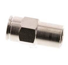 8mm x G1/8'' Push-in Fitting with Female Threads Brass NBR [2 Pieces]