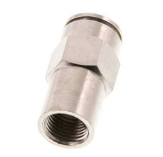 8mm x G1/8'' Push-in Fitting with Female Threads Brass NBR [2 Pieces]