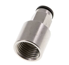 5mm x G1/4'' Push-in Fitting with Female Threads Brass NBR [2 Pieces]