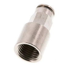 6mm x G1/4'' Push-in Fitting with Female Threads Brass NBR [2 Pieces]