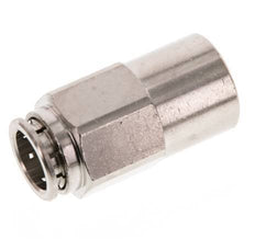 12mm x G1/4'' Push-in Fitting with Female Threads Brass NBR