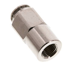 12mm x G1/4'' Push-in Fitting with Female Threads Brass NBR