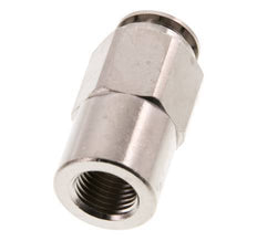 12mm x G1/4'' Push-in Fitting with Female Threads Brass NBR