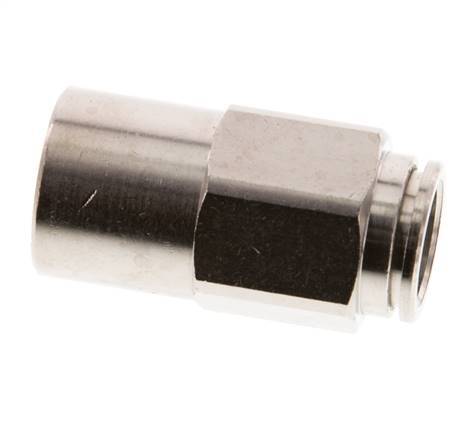 12mm x G3/8'' Push-in Fitting with Female Threads Brass NBR