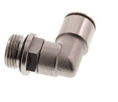 14mm x G1/2'' 90deg Elbow Push-in Fitting with Male Threads Brass NBR Rotatable