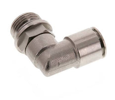 14mm x G1/2'' 90deg Elbow Push-in Fitting with Male Threads Brass NBR Rotatable