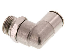 12mm x G3/8'' 90deg Elbow Push-in Fitting with Male Threads Brass FKM Rotatable