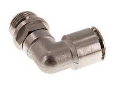 16mm x G1/2'' 90deg Elbow Push-in Fitting with Male Threads Brass FKM Rotatable
