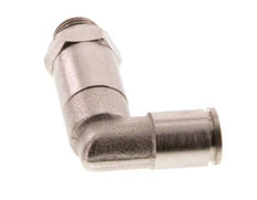 6mm x G1/8'' 90deg Elbow Push-in Fitting with Male Threads Brass FKM Long Sleeve