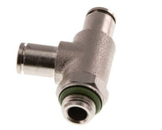 4mm x G1/8'' Right Angle Tee Push-in Fitting with Male Threads Brass FKM Rotatable