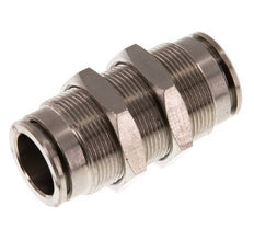 14mm Push-in Fitting Brass NBR Bulkhead