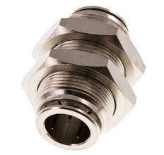 16mm Push-in Fitting Brass NBR Bulkhead