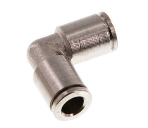 6mm 90deg Elbow Push-in Fitting Brass NBR [2 Pieces]