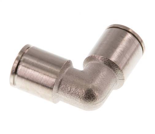 8mm 90deg Elbow Push-in Fitting Brass NBR [2 Pieces]