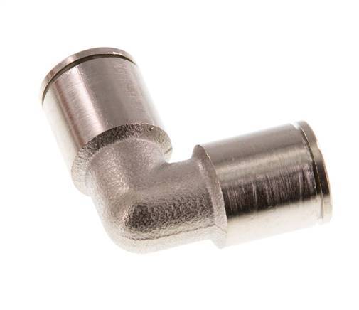8mm 90deg Elbow Push-in Fitting Brass NBR [2 Pieces]