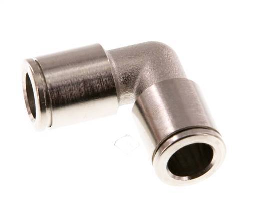 8mm 90deg Elbow Push-in Fitting Brass NBR [2 Pieces]