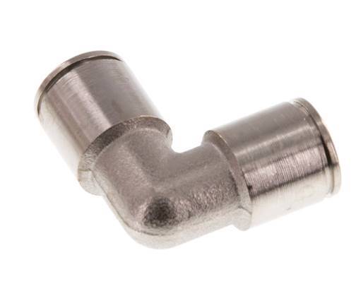 10mm 90deg Elbow Push-in Fitting Brass NBR [2 Pieces]