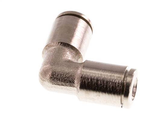 4mm 90deg Elbow Push-in Fitting Brass FKM [2 Pieces]