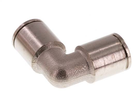 8mm 90deg Elbow Push-in Fitting Brass FKM [2 Pieces]