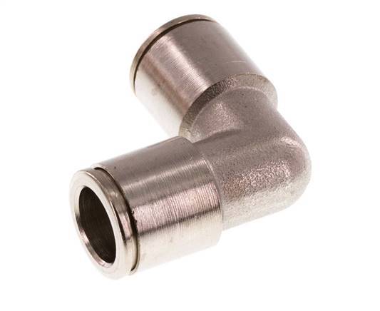 10mm 90deg Elbow Push-in Fitting Brass FKM [2 Pieces]