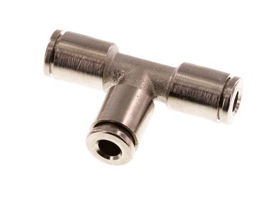 4mm Tee Push-in Fitting Brass NBR [2 Pieces]